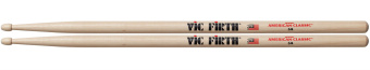 VIC-5AB American Classic 5A Black Барабанные палочки, деревянный наконечник, Vic Firth